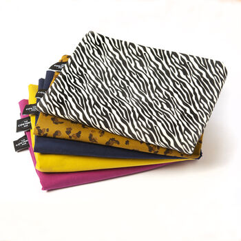Zebra Pattern Contents Tote Bag, 4 of 5