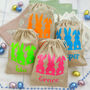 Personalised Neon Easter Treat Bags, thumbnail 1 of 6