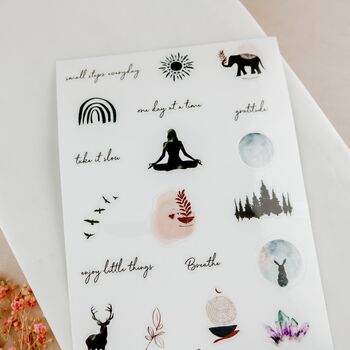Minimal Decorative Stickers For Planners, Journals, 4 of 7