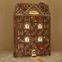 Fill Your Own Colour Pop Gingerbread House LED Advent Calendar, thumbnail 3 of 8