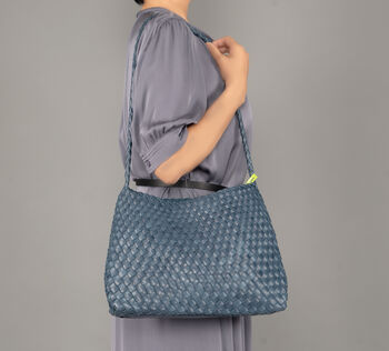 Handmade Weaving Style Shoulder Bag, 6 of 12