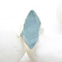 Chunky Aquamarine Gemstone Ladies Sterling Silver Ring, thumbnail 4 of 6