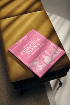 Princess Diana Personalised Deluxe British Royal Family History Book, 8 of 9