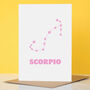 Scorpio Constellation China Mug, thumbnail 8 of 10