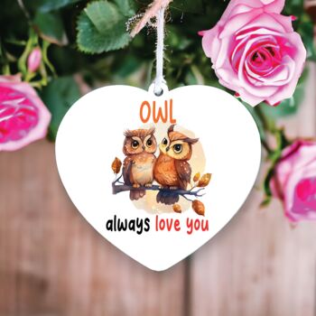 Funny Valentine's Day Owl Decoration, 2 of 2