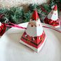 Santa Red Christmas Crackers Festive Novelty Set Of Six, thumbnail 4 of 5
