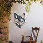 Fox Metal Wall Art Decor For Animal Lovers And Garden Gift, thumbnail 9 of 10