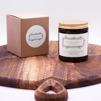 Mood Lifting Basil + Llme Candle, 2 of 3