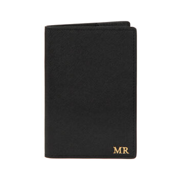 Personalised Leather Passport Cover And Luggage Tag Set, 8 of 11