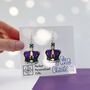 Crown Jewels Coronation Celebration Earrings, thumbnail 5 of 12