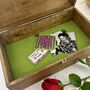 Personalised Heart Name Wooden Memory Box, thumbnail 6 of 12