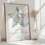 The Place We Met Ordnance Survey Landranger Personalised Map Print Couples Valentines Gift, thumbnail 5 of 12