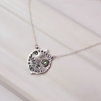 Birthstone Sterling Silver Necklace, 9 of 9