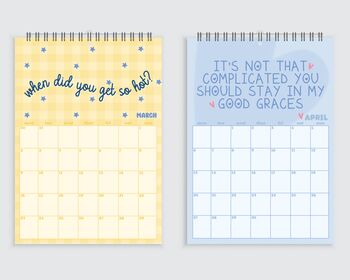 Sabrina Carpenter 2026 Lyric Calendar, 7 of 8