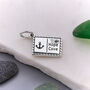 Postcard Personalised Silver Charm, thumbnail 2 of 12