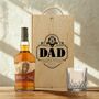 Best Dad Whisky Gift Set With Custom Lid, thumbnail 6 of 12