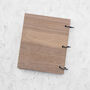 Personalised Wedding Day Guest Book Wooden, thumbnail 6 of 6