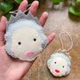 Felt Queen Elizabeth Christmas Decoration, thumbnail 6 of 7