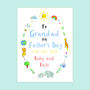 Personalised To Grandad On Fathers Day Card, thumbnail 3 of 3
