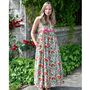 Floral Garden Strappy Cotton Dress, thumbnail 1 of 7