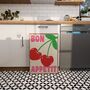 Bon Appetit Cherry Kitchen Wall Art Print, thumbnail 7 of 7