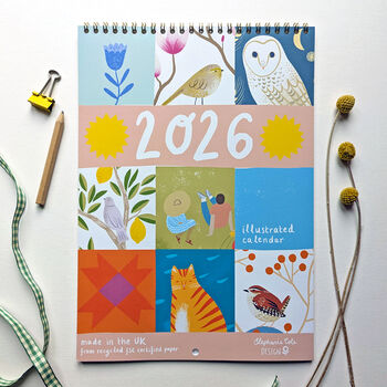2026 Illustrated Wall Calendar, 2 of 8