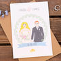 Wedding Day Personalised Mr And Mrs Card, thumbnail 1 of 5