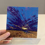 'Holkham Splash Sunset' Greetings Card, thumbnail 1 of 3