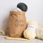 Beginner Ribbed Cup Cosy Knitting Kit, thumbnail 7 of 7