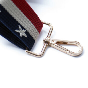 USA Stars And Stripes Handbag Strap Adjustable, 2 of 8