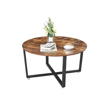 Round Metal Frame Coffee Table, 4 of 5