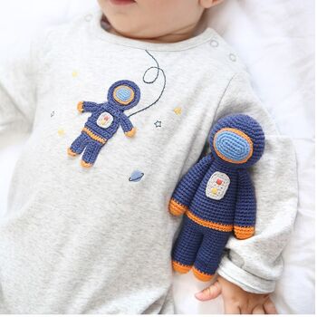 Astronaut Baby Rattle Toy, 3 of 4