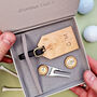 Personalised Golf Marker, Repair Tool And Golf Tag Set, thumbnail 1 of 6