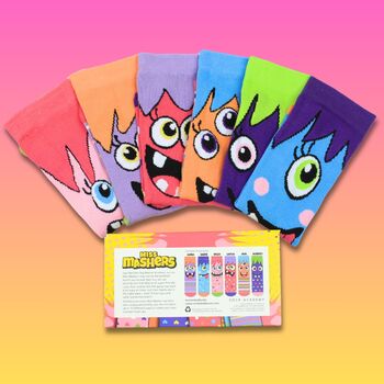 United Oddsocks Mini Mashers Girls Gift Box Set, 3 of 5
