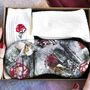 Rose Cashmere Bed Socks And Silk Sleep Mask Gift Set, thumbnail 1 of 8