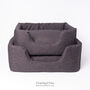 Charley Chau Deep Sided Dog Bed In Weave Ii, thumbnail 9 of 12