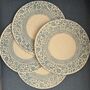 Round Placemats, Boho Print Cotton Coffee Table Mat, thumbnail 10 of 12