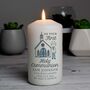 Personalised Boys First Holy Communion Pillar Candle, thumbnail 2 of 2