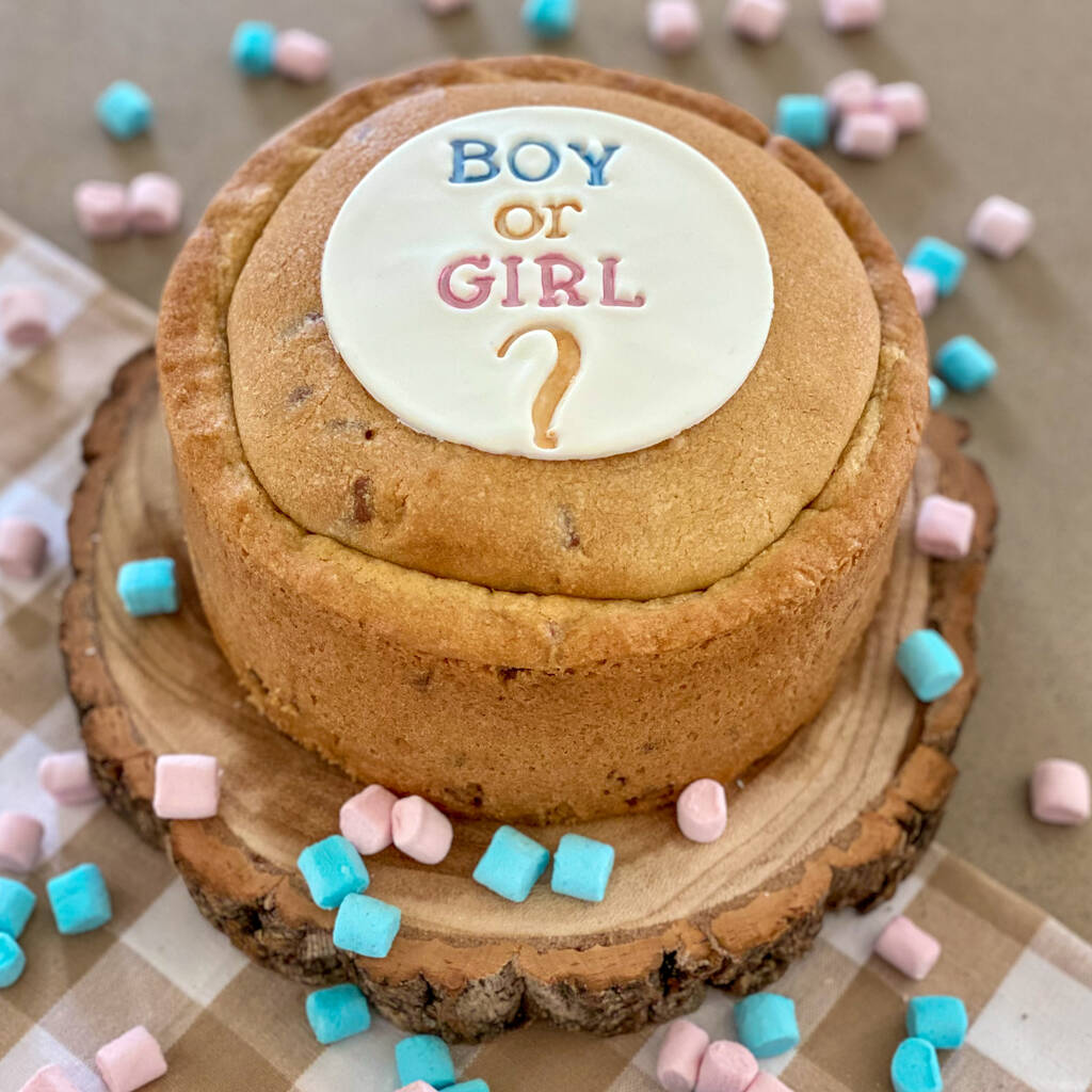Gender Reveal Cookie Pie By My Cookie Pie