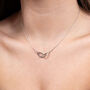 Small Linked Petal Pendant, thumbnail 9 of 12