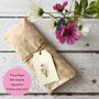 Flower Garden Seed Kit, Journal And Matching Tea Towel, thumbnail 10 of 10