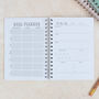 Personalised Gold Foil Food And Fitness Planner, thumbnail 10 of 12
