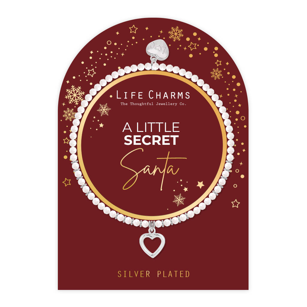 Christmas Crystal Bracelet Gift A Little Secret Santa, 1 of 3