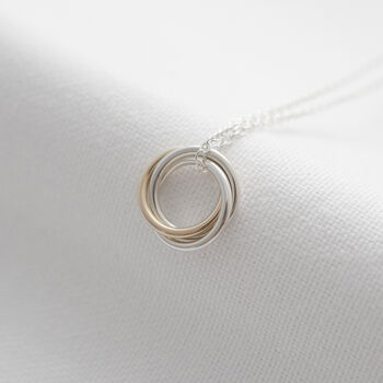 30th Gold And Silver Necklace, 7 of 12