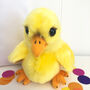 Personalised Easter Bag With Fluffy Chick, thumbnail 2 of 4
