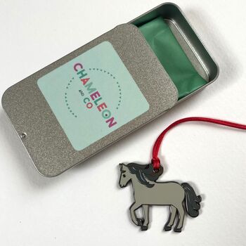 Horse Christmas Tree Decoration: Various Colours Available, 5 of 5