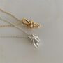 Knot Of Friendship Pendant Necklace, thumbnail 3 of 7