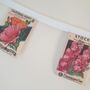 Fabric Summer Flowers Seed Packet Bunting Decoration, thumbnail 4 of 7