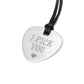 Personalised I Pick You Plectrum, 6 of 6