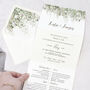 'Whimsical Windsor' Four Fold Wedding Invitation, thumbnail 2 of 9